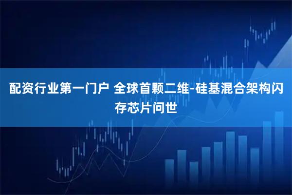 配资行业第一门户 全球首颗二维-硅基混合架构闪存芯片问世